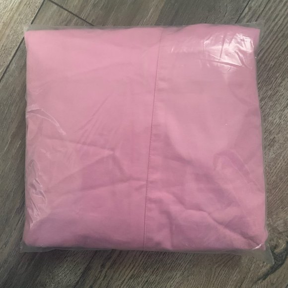 NWT JOAN RIVERS PINK REGULAR LENGTH SLEEVELESS DENIM DRESS WITH FLOUNCE MEDIUM - Picture 12 of 12